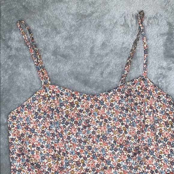 Pink and Blue Floral Mossimo Sundress - Picture 3 of 6